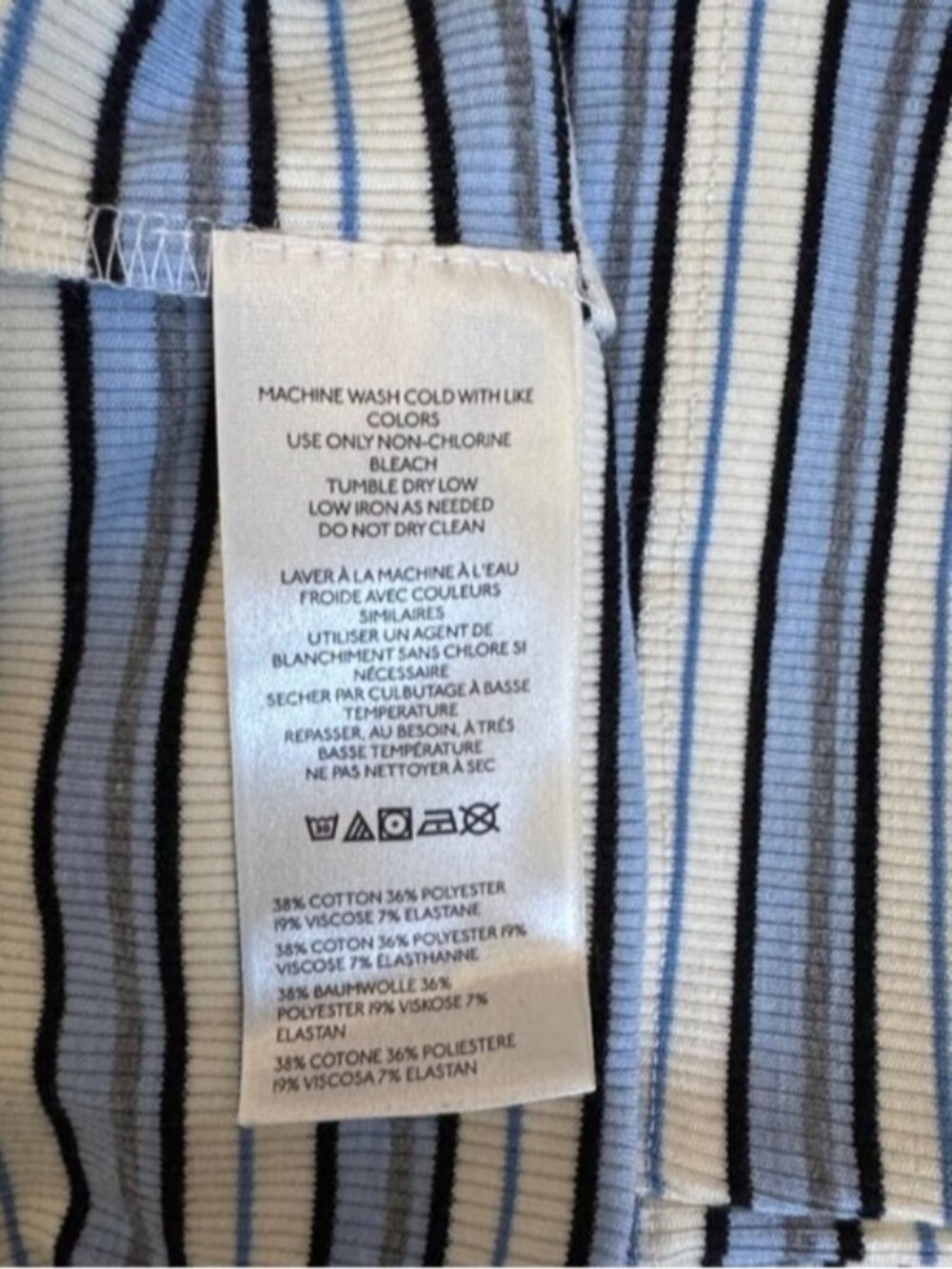 NWT Size S - Anthropologie Retro Stripe Baby Tee by Maeve (NWT US$ 48) - Picture 15 of 16